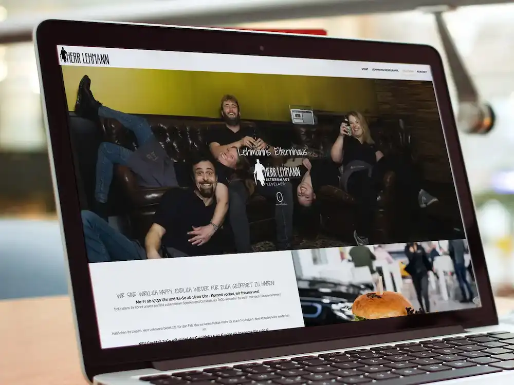 Herr Lehmanns Elternhaus - neue Webseite mit modernem Webdesign